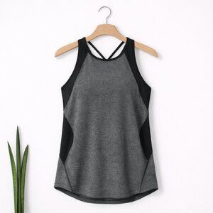 LULULEMON | Grey Run Off Tank - Small Approx